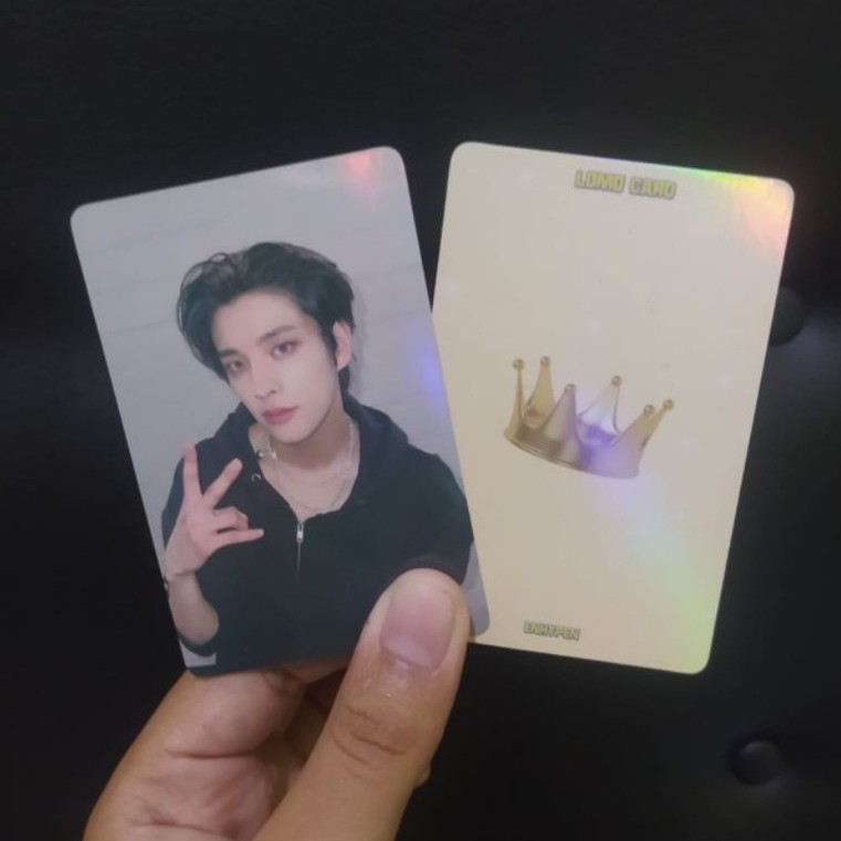Photocard Jake Enhypen hologram unofficial satuan