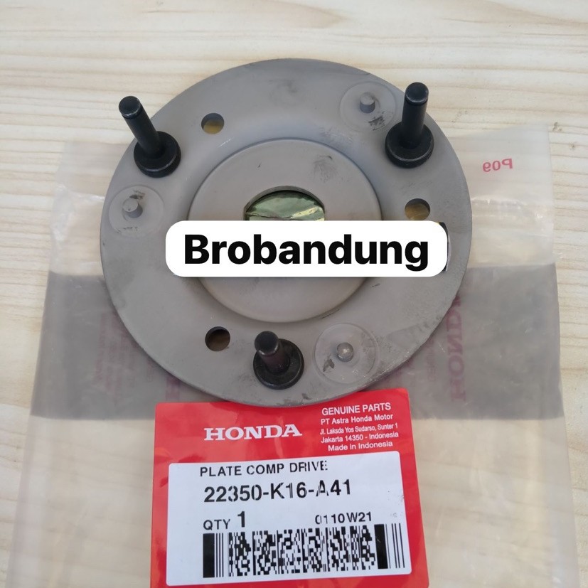 22350k16a41 plate comp drive PLATE COMP DRIVE/22350K16A41/DUDUKAN KAMPAS GANDA/BEAT ESP K81/SCOOPY E