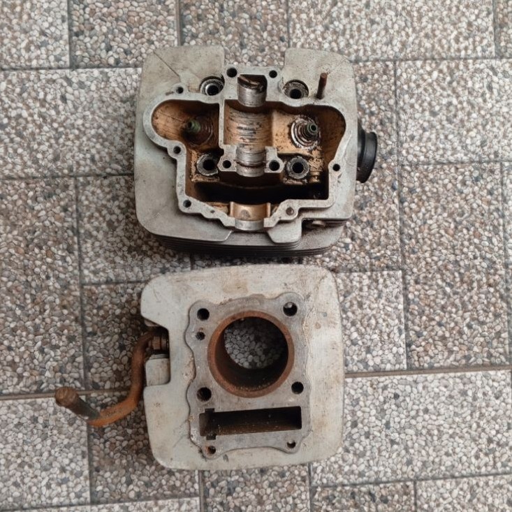 Blok Mesin Atas kop Head Blok Head Blok Seher Thunder 125