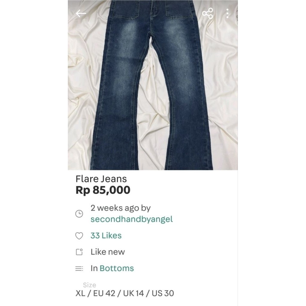 flare jeans