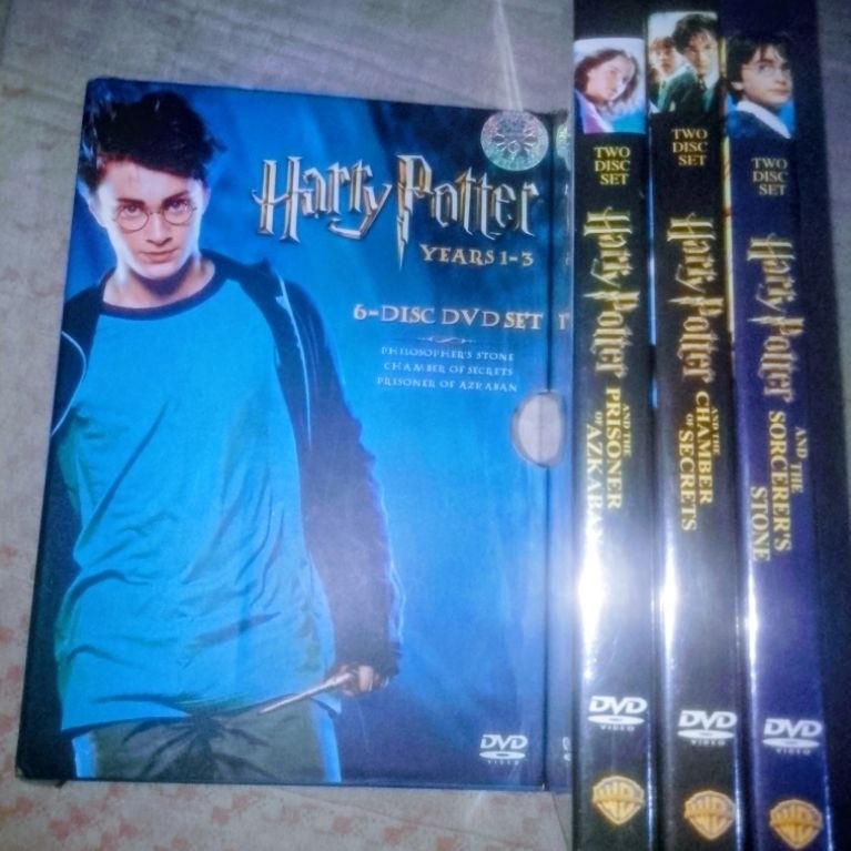 Boxset DVD Harry Potter 123