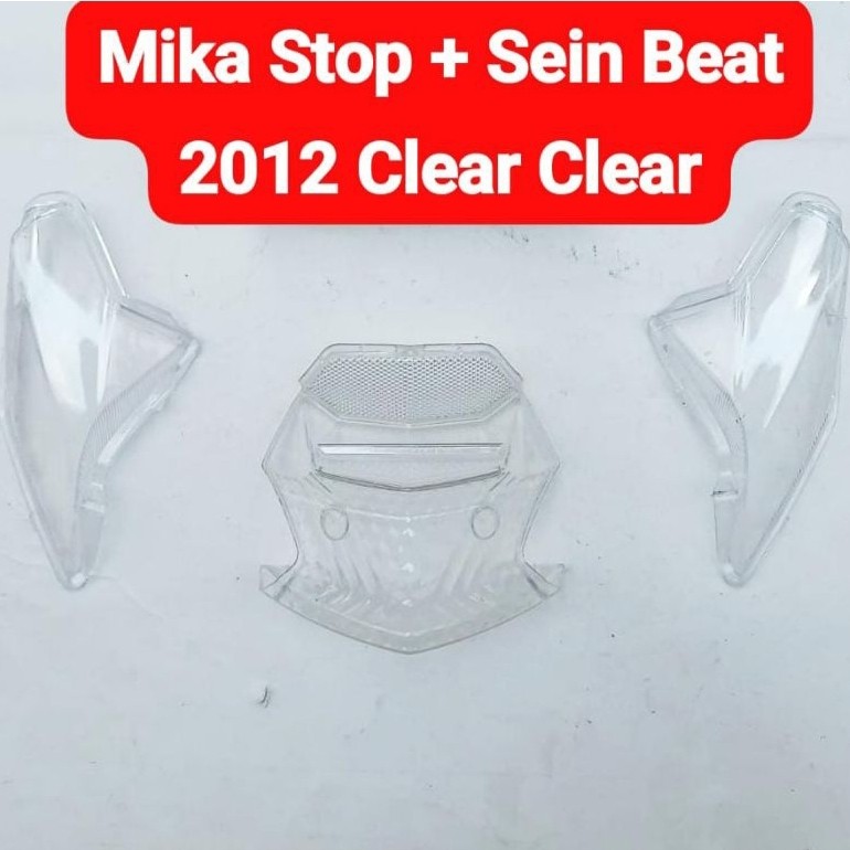 Mika Lampu Stop Rem Belakang + Mika Lampu Sein Belakang Beat 2012