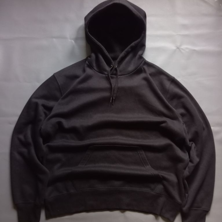 Gu Oversized Hoodie Basic Black