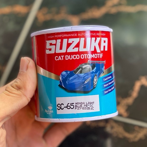 cat duco otomotif NC SUZUKA HONDA LIGHT BLUE SC-65 200cc