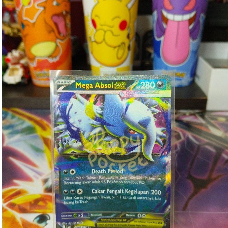 KARTU POKEMON EVOLUSI MEGA | MEGA ABSOL EX RR 086/126