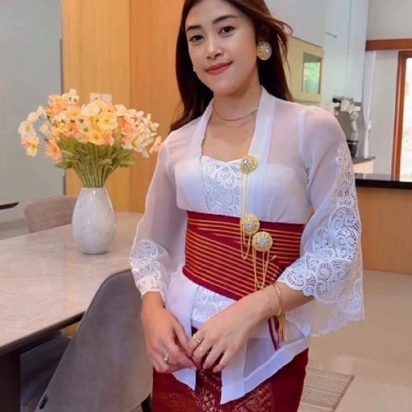 Kebaya jadi bordir kerawang/kebaya jadi bordir terbaru/kebaya jadi bordir jumbo
