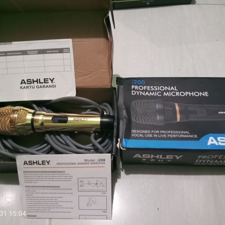 Mic Mikrofon ASHLEY I200 Original