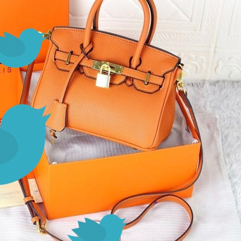 preloved Bag tas orange sunkist
