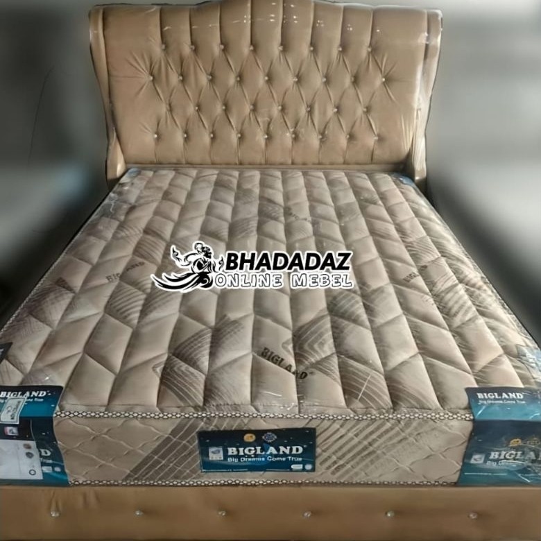 1 Set Springbed Bigland Lis 2 + Dipan Tangan