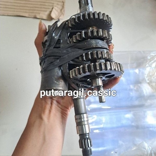 RASIO GEARBOX GARDAN GEAR RASIO GIGIK RASIO GARDAN TRANMISI YAMAHA VEGA ZR JUPITER ROBOT ORIGINAL JU