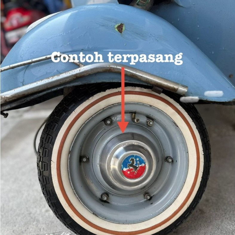 Wheeldop Wildop Bakpao Bakpau Vespa Ring 8 Vespa VBB VNB VNA Bajaj Model Original Ulma