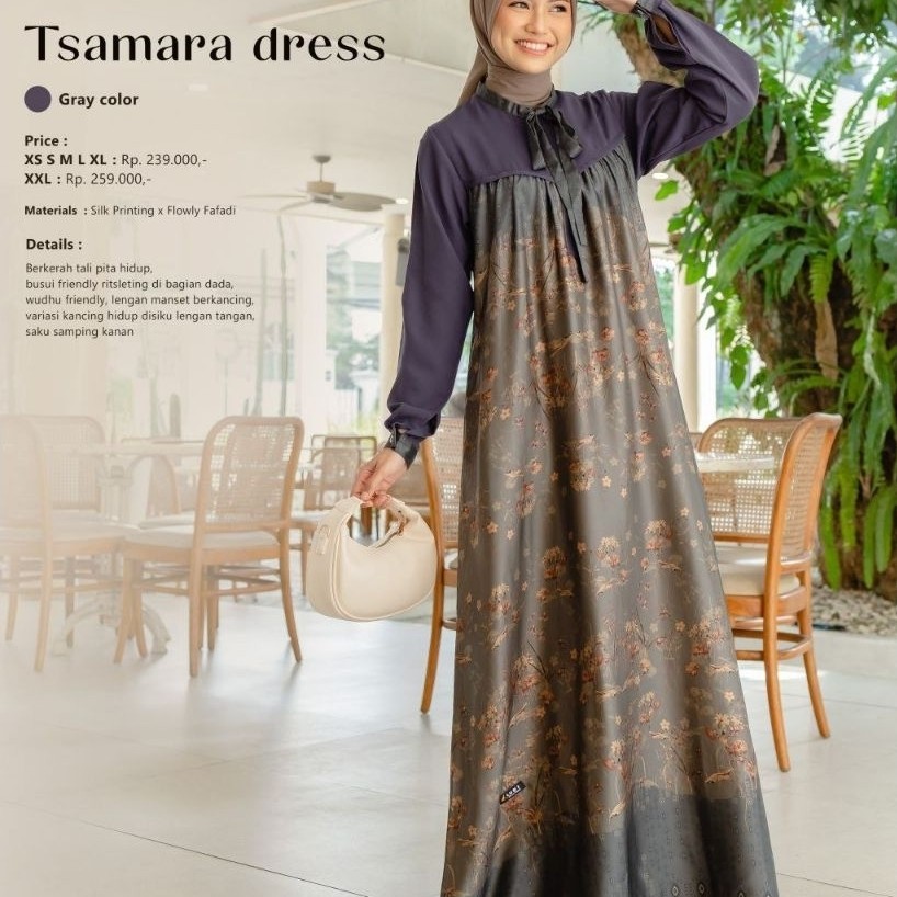 LUBI TSAMARA DRESS GAMIS DEWASA