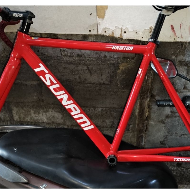 Frameset Tsunami SNM100 Size M bekas
