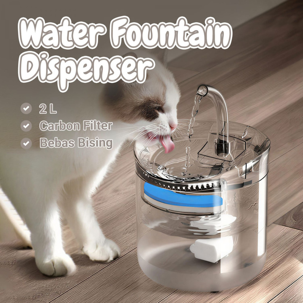 Water Dispenser Fountain Tempat Minum Anjing Kucing - WF060