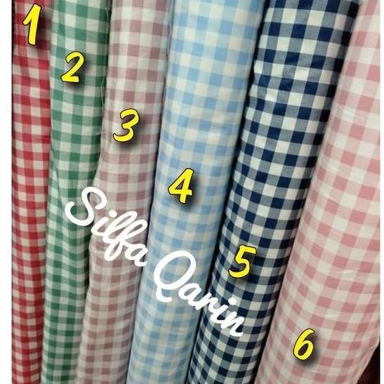 KAIN KATUN JEPANG MOTIF KOTAK _ KAIN KATUN KOTAK JEPANG