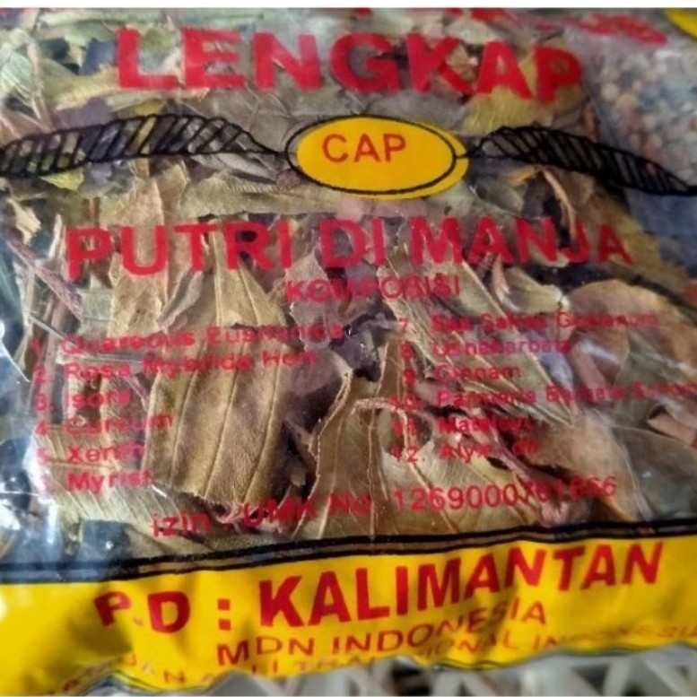 Rempah Ratus Herbal Godokan / Rempah Ratus Lengkap Cap Putri Manja