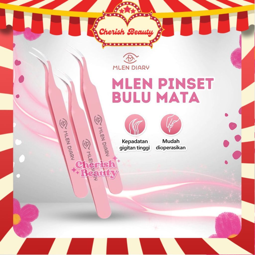 MLEN DIARY - Tweezer / Pinset Bulu Mata