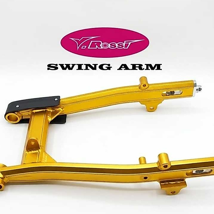 SWING ARM CB100 DRAG & OVAL GOLD VROSSI