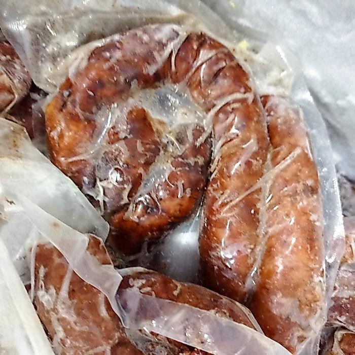 urutan babi bumbu bali sosis babi khas bali daging banyak rasa enak