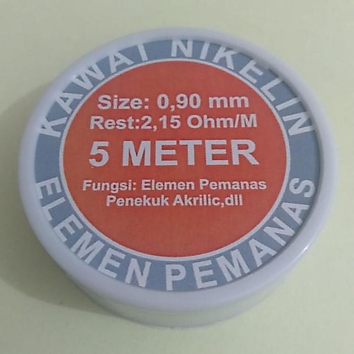 KAWAT NIKELIN 0.90 MM PANJANG 5 METER