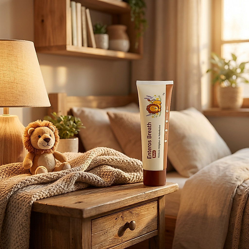 ENTEROS Breath Baby Balm - Balsam Anak Melegakan Pernapasan & Menenangkan Tidur - 20gr