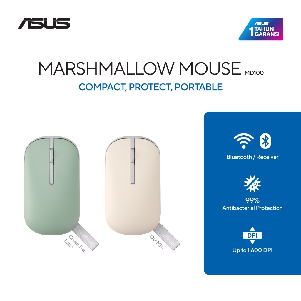 ASUS Marshmallow Mouse MD100 / ASUS Mouse Wireless