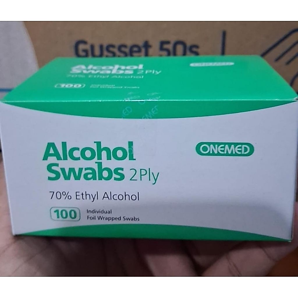 Alkohol Swab | Tisu alkohol | Swab alkohol | Swab | swabs isi 100