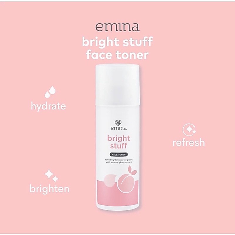 Emina The bright stuff face toner / emina bright stuff face toner / emina toner bright stuff