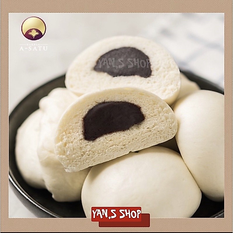 (READY SIAP KIRIM) Bakpau A1 Tausa / Bakpau A1 Kacang Merah - Bakpao A1 -  Bakpao A Satu Legendaris