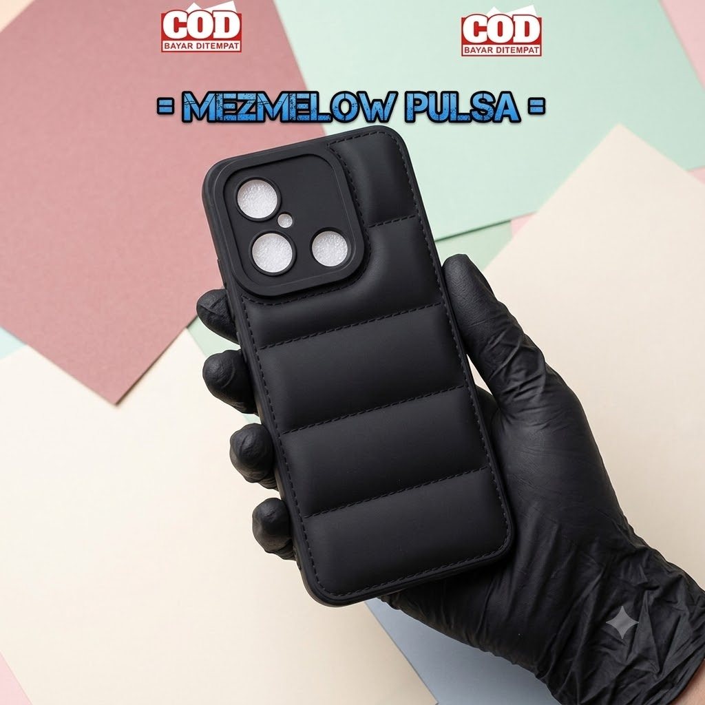 Casing Bantal Caseng Gembung Softcase Silikon Case XIAOMI REDMI 12C