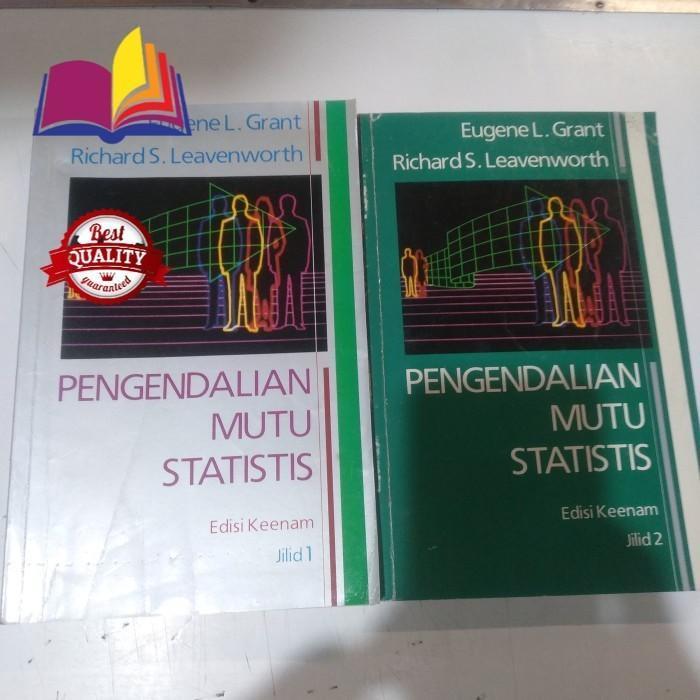 Buku Pengendalian Mutu Statistis jilid 1 & 2 - Eugene L Grant ( Ori )