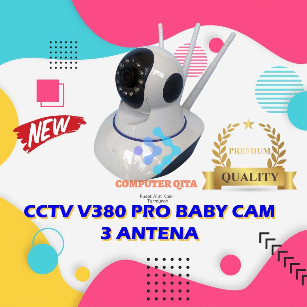 IP Camera / Kamera CCTV Wireless V380 / Smart Cam / Baby Cam / Spy Cam