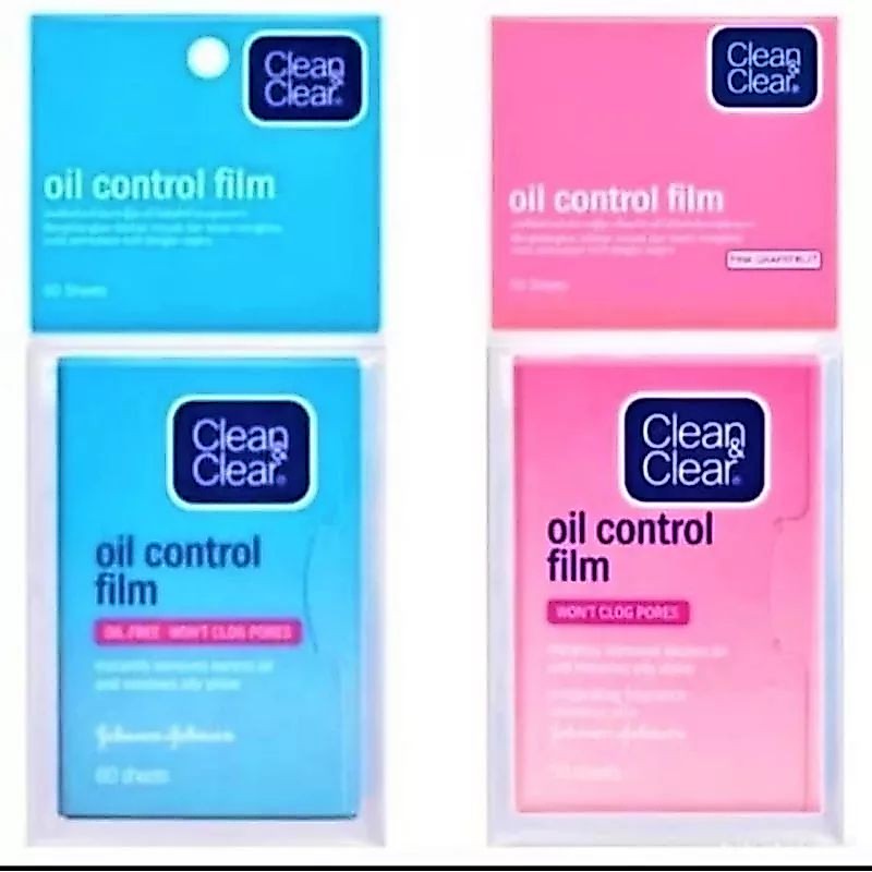 Clean & clear kertas minyak 50//60 sachet