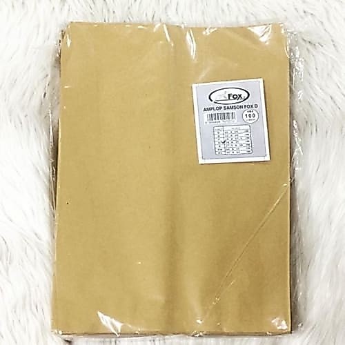 AMPLOP COKLAT FOX SAMSON F4 / AMPLOP COKLAT FOX SAMSON F4 / AMPLOP COKLAT / SAMSON FOX / MAP COKLAT 