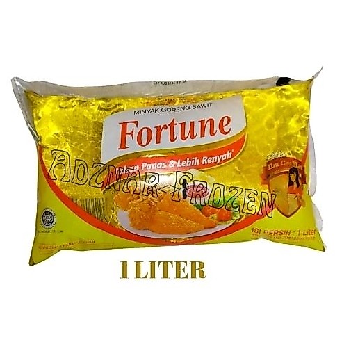 minyak goreng Fortune 1liter bantal/ minyak Fortune 1liter