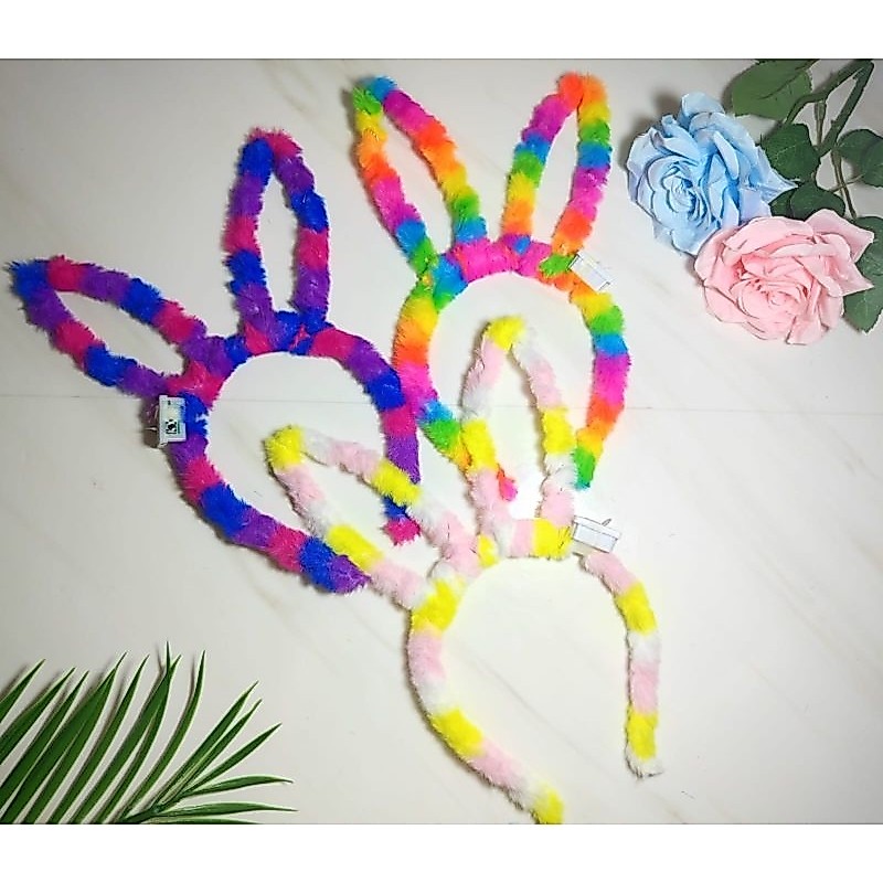 BANDO KELINCI WARNA WARNI/BANDO LUCU./BANDO RAINBOW/BANDO KELINCI LED
