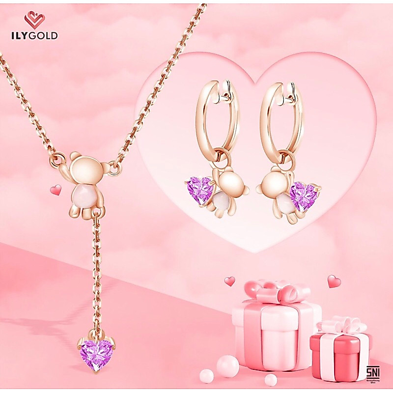 Ily Gold Kalung Teddy Collection -9k