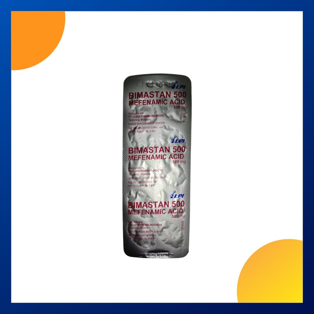 BIMASTAN 500 500 MG 1 BLISTER @ 10 KAPLET SALUT SELAPUT