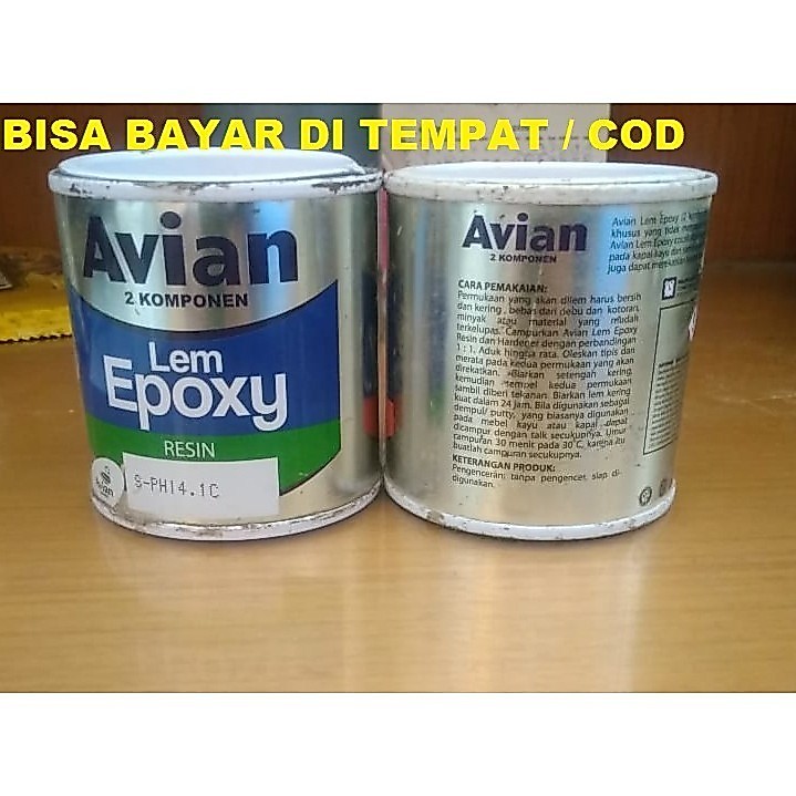 AVIAN LEM EPOXY RESIN + HARDENER