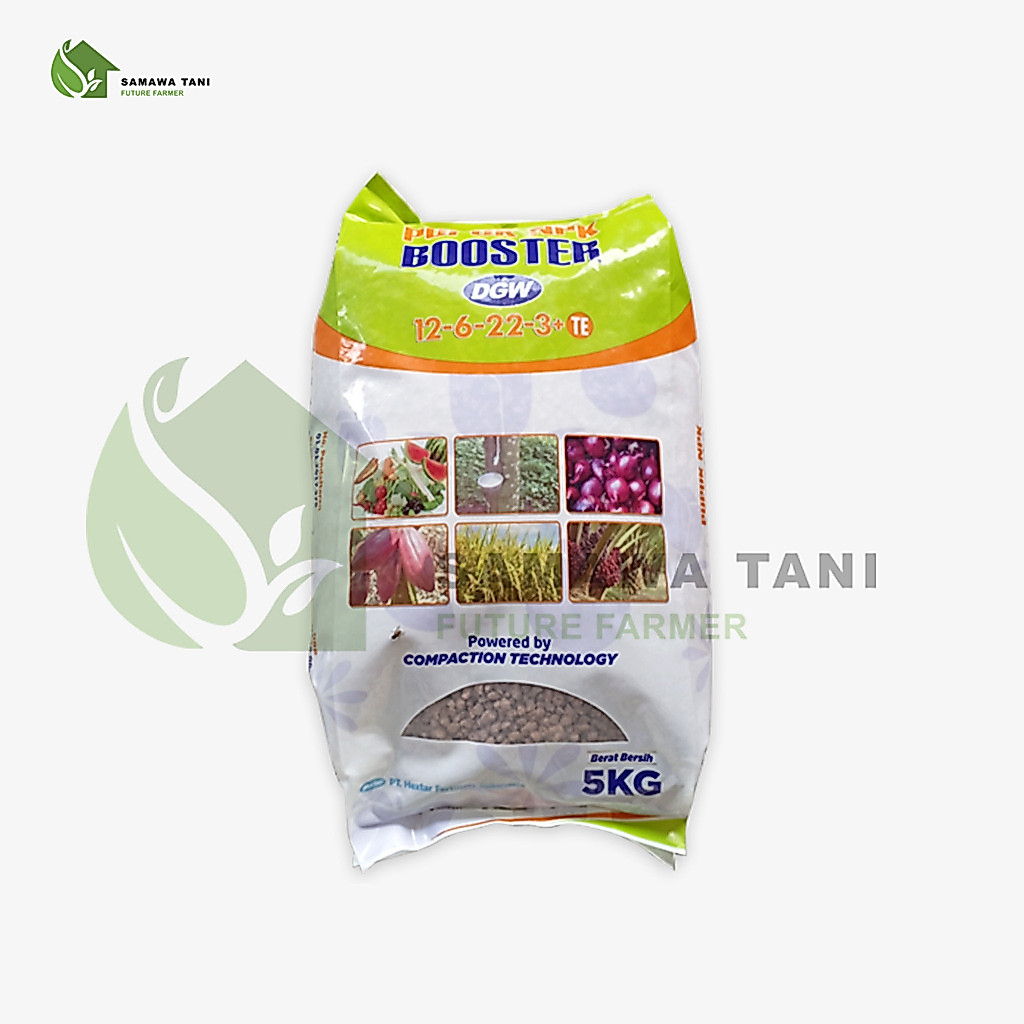 PUPUK NPK BOOSTER DGW 12-6-22-3+TE 5Kg