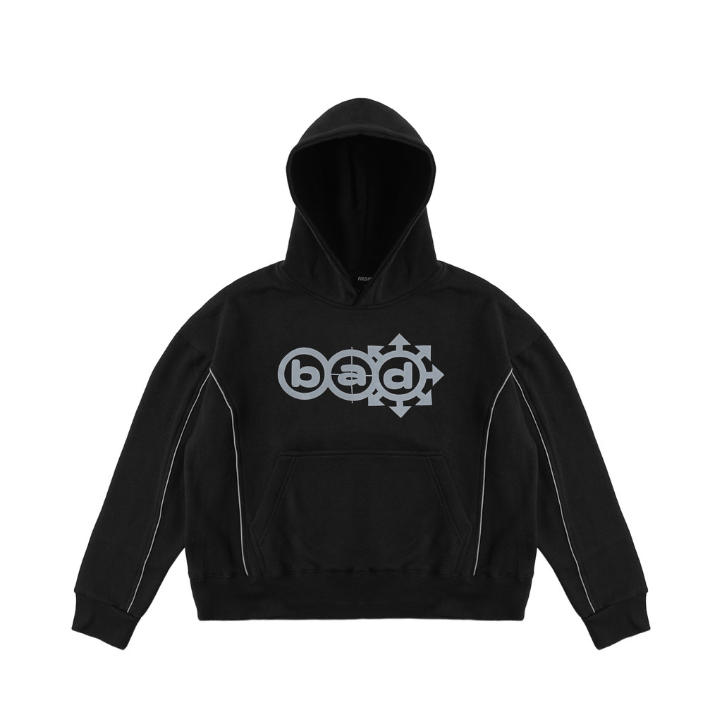 NRDN Clothing Sweater HOODIE BOXY LORY REFLECTIVE
