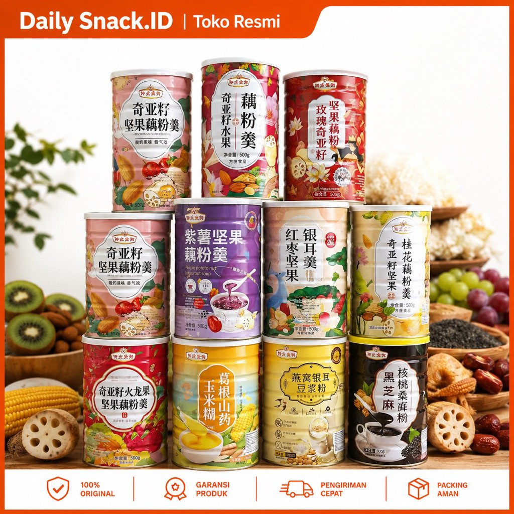 OUFEN/Lotus Root Powder Maiqufeng/Sereal Lotus Root Powder/Bubuk akar teratai