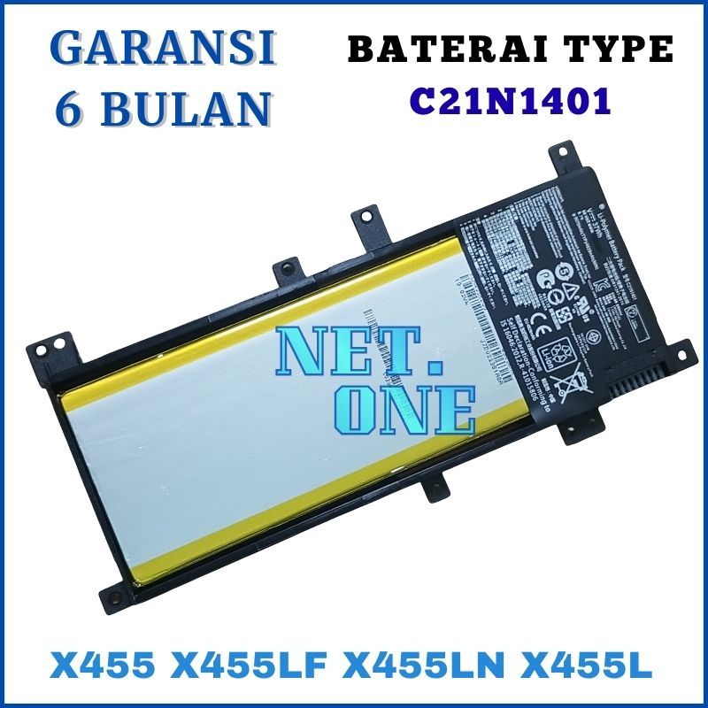 BATERAI ASUS A455 A455L A455LA A455LB A455LD A455LF A455LN -NETONE