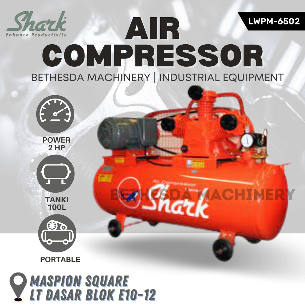 SHARK AIR COMPRESSOR / KOMPRESOR ANGIN 2 HP