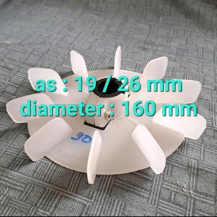 D 90-100 - external fan - kipas dinamo - kipas elektro motor - D90