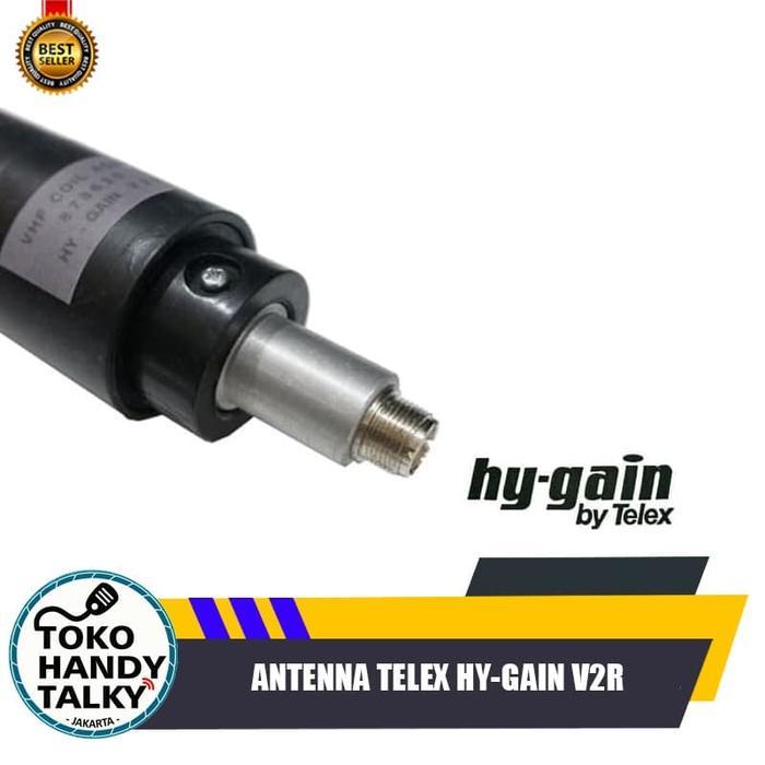 Antenna Telex Hygain V2R VHF Single Band 136-174 MHz Antena Outdoor Radio Rig Base Ht V2r