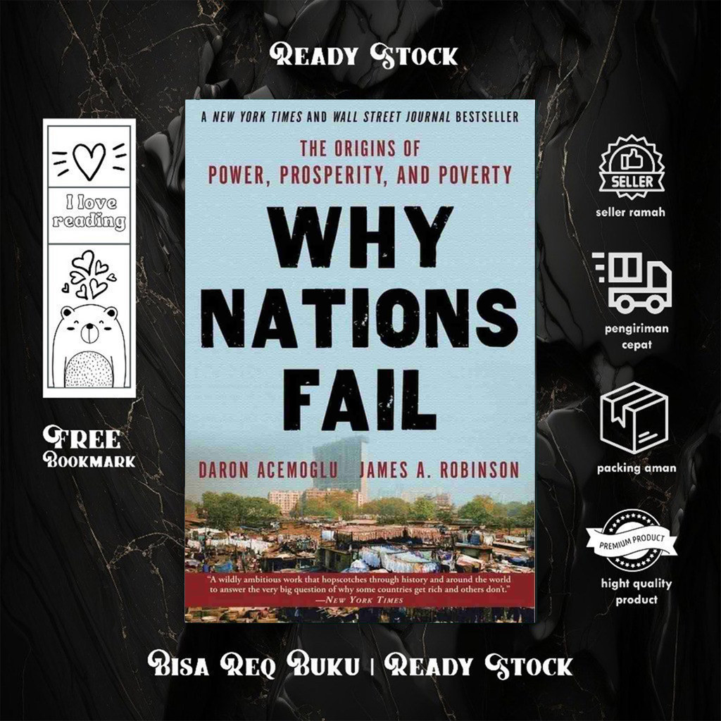 Why Nations Fail by Daron Acemoglu