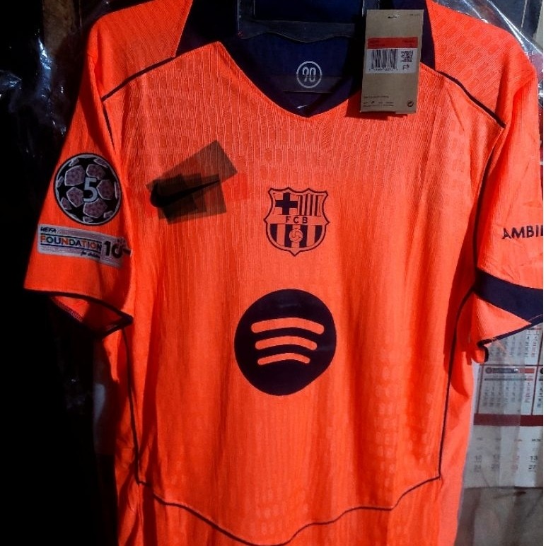 Jersey barca away player issue 25/26