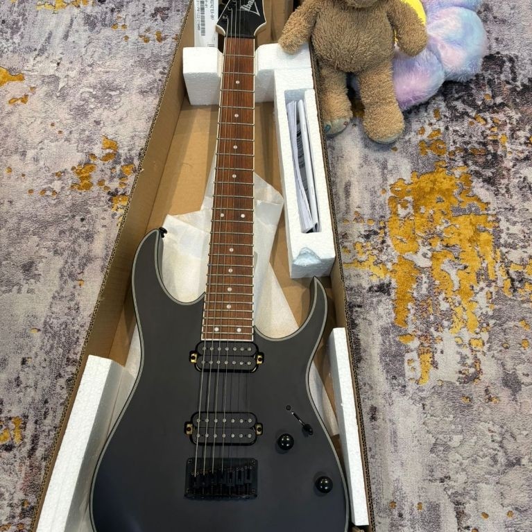 Ibanez RG7421EX BKF 7 String Like New 99%