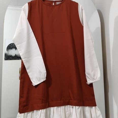 Tunik merah bata PL